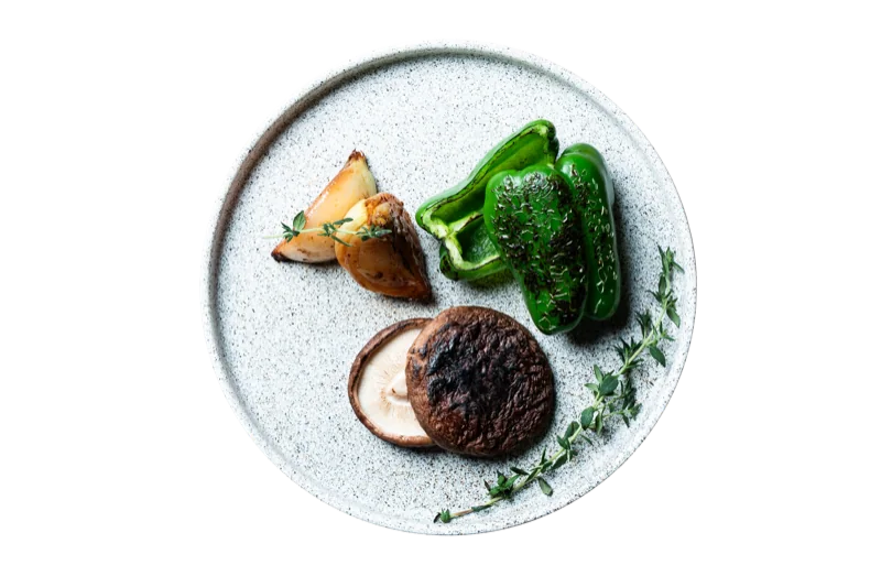 Farm野菜の炭焼き3種